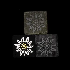 Tactical Hook and Loop Armband Reflective Luminous Military Morale Patch For Backpack Hat Vest Outdoor Sports
