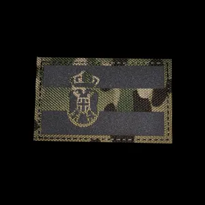 Reflektierendes taktisches Moral-Patch lasergeschnittenes Militär Abzeichen Klettverschluss.