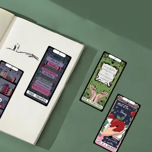 Vintage tarot style reading bookmarks decorative book markers for novel lovers gift