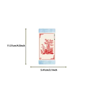 Chinese style paper cutting art bookmark decorative page marker for books and reading lovers.