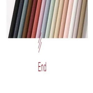 Floral wrapping paper detail view showing various vibrant color options for DIY flower bouquets.