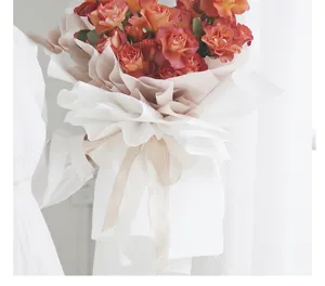 Waterdicht Koreaanse bloemeninpakpapier voor elegante boeketten en prachtige geschenken.