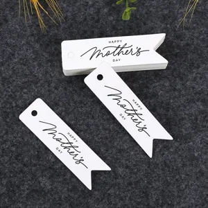 Mother S Day Gift Tags Paper Labels With Hanging Holes For Holiday Gift Wrapping And Party Decoration