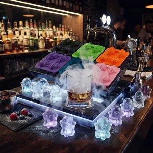Moule à glaçons en silicone fantôme pour whisky cocktails fête bar cuisine créatif