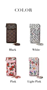 Dames schoudertas telefoon tas portemonnee multi color variant stijlvol en handig nieuw