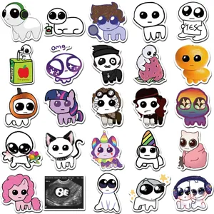 Cute cartoon TBH creature meme stickers waterproof vinyl decals for laptop water bottle diary