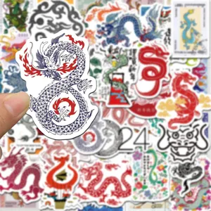 Dragon stickers waterproof vinyl decal pack for phone case luggage skateboard decor