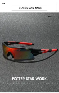 Sport Sonnenbrille für Damen und Herren, winddichte Outdoor Radfahren Schutzbrille UV400.
