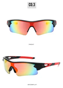 Unisex Sport Radfahren Sonnenbrille winddichte Outdoor Angeln und Klettern Brille.