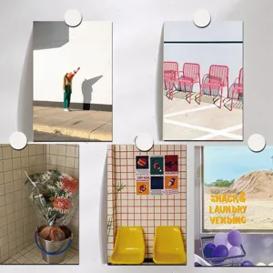 Set di cartoline estetiche da parete per decorare la stanza, stampe d'arte per camera da letto.