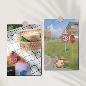 Set di cartoline decorative da parete per la decorazione d'interni di camere da letto e salotti