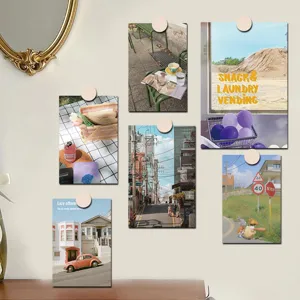 Set di cartoline artistiche da parete decorative, collage estetico per decorazione stanza