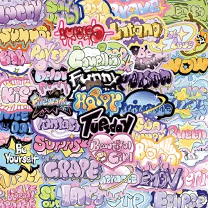 Cartoon Graffiti Alfabet Letter Stickers Waterdicht PVC Stickers Voor Laptop Gitaar Skateboard Kantoorbenodigdheden Decoratie Voor Kinderen