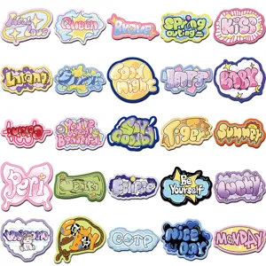 Leuke esthetische en waterdichte stickers met cartoon graffiti letters voor laptop.