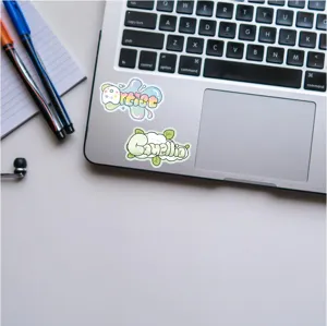 Cartoon graffiti letter waterdichte stickers voor laptop skateboard en gitaar