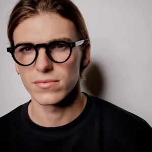 Vintage Literarisch Vollrand Geometrisch Polygon Anti-Blaulicht Planbrille Rahmen Für Kleine Gesichtsform Optische Brillenrahmen