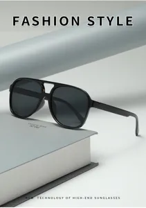 Klassische Piloten-Sonnenbrille für Damen und Herren, stilvoller UV400 Modeschmuck Eyewear.
