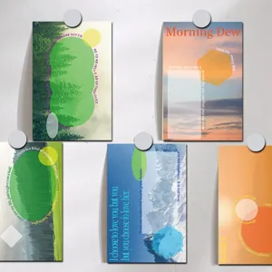 Set of aesthetic wall decorative cards ins style postcards for bedroom living room decor
