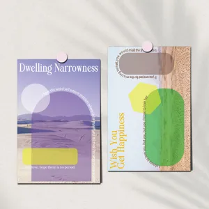 INS style decorative postcard wall art set, modern aesthetic aesthetic prints for room decor.