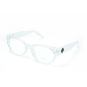 Montatura per occhiali da vista occhi di gatto trasparenti donna antiriflesso design chic