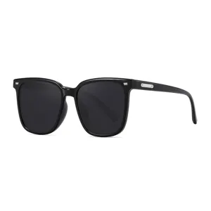 Großes quadratisches polarisiertes Sonnenbrille für Damen und Herren, UV-Schutz Sonnenbrille.