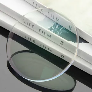 Lenti per occhiali da miopia in resina ottica asferica anti luce blu chiare coppia
