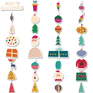 Christmas waterproof stickers decal for phone case water bottle refrigerator decoration