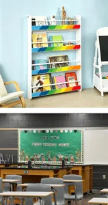 Set bordo bacheca scolastica bohémien, decorazione colorata per pareti e lavagne scolastiche.