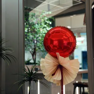 18 Zoll runder Folienballon für Geburtstag Hochzeit Festival Event Dekoration