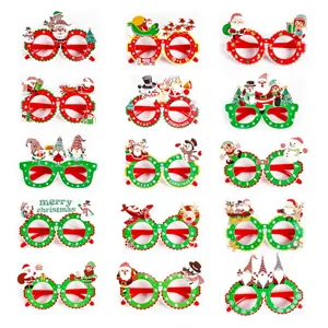 Weihnachten Party Brille Gestelle lustige Nikolaus Rentier Feiertag Dekorationen Großhandel