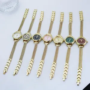 Damen Mode Armbanduhr Laternenform Kleines Zifferblatt Quarzuhr Legierung Kette Armbanduhr Elegante Lässige Zeitmesser Für Damen Schmuck