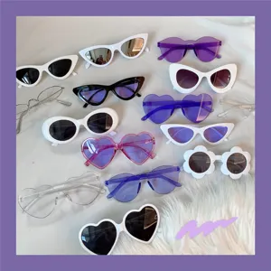 Retro Punk Cat Eye Sonnenbrille Für Damen Und Herren Vintage Trendige Sonnenbrille Mode Brille Party Outdoor