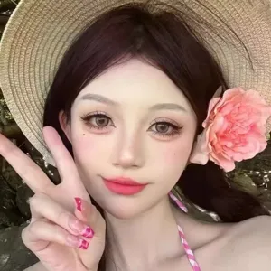 Strand Blumen Haarspange für Damen, rosa Blüten Haarnadel für Sommer Urlaub Fotos.