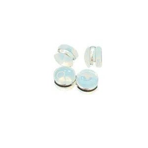 Embouts d'oreilles en silicone transparent fermoirs securises pour boucles d'oreilles 4pcs
