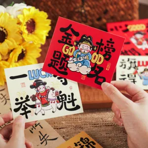 Graduation blessing cards set, exam success greeting cards for floral bouquet decoration.