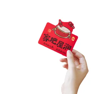 Einweihung 3D Grußkarte chinesisches traditionelles Design Segensnachricht Karte Geschenk