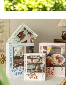 Geschenktüten aus Papier mit gemütlichen literarischen Kaffeemotiven für Geburtstage.