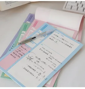 Bloc-notes vertical B5 détachable mignon carnet de brouillon papeterie pour étudiants