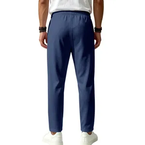 Men's Summer Quick-Dry Jogger Pants Breathable Stretch Casual Straight Leg Trousers