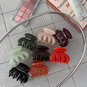 Elegante kleine vierzackige Haar-Klauenklammer für Damen, stilvolles Haarschmuck-Accessoire.