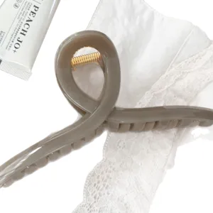 Gelee Farbe Haarklammer minimalistische große Haarnadel elegante Haarschmuck für Frauen