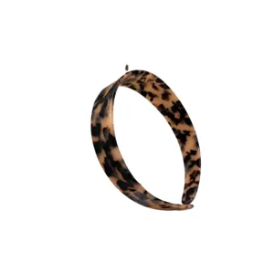 Cerchietto per capelli largo tartarugato donna elegante accessorio capelli stile chic