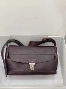 Retro Genuine Leather Crossbody Bag For Women Luxury Designer Messenger Bag Vintage Cowhide Shoulder Bag Casual Daily Purse