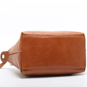 Genuine leather women shoulder bag, stylish casual crossbody bag, premium vegetable tanned cowhide.