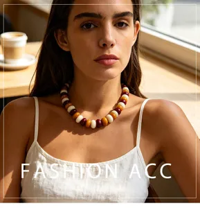 Bohemian colorful geometric flat bead handmade short statement necklace for women daily wear.