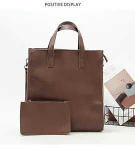 Sac cabas en cuir veritable style vintage pour homme grand sac bandouliere affaires casual