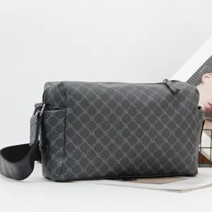 Herren lässige Monogramm Umhängetasche trendige japanische Streetwear Crossbody Tasche