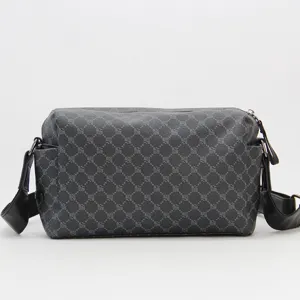 Herren Freizeit Vintage Karomuster Umhängetasche Mode Streetwear Alltags Messenger Bag