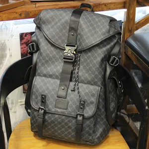 Heren tactische rugzak streetwear grote capaciteit reizen laptop tas casual dagrugzak