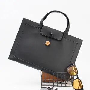 Slim 13 inch laptop bag handle briefcase sleeve multi-layer iPad business document bag